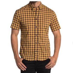 BILLY REID Murphy Plaid Short Sleeve Slim Fit Shirt
